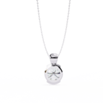 2.00 Carat Round Cut Diamond Solitaire Pendant Necklace – Classic Luxury Jewelry for Women - Image 6