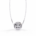 Round Brilliant Cut Diamond Halo Pendant Necklace – Timeless Fine Jewelry - Image 6