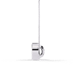 Round Brilliant Cut Diamond Halo Pendant Necklace – Timeless Fine Jewelry - Image 4