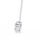 2.00 Carat Round Cut Bezel Set Diamond Solitaire Pendant Necklace – Fine Jewelry - Image 4