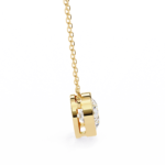 2.00 Carat Round Cut Bezel Set Diamond Solitaire Pendant Necklace – Fine Jewelry - Image 9