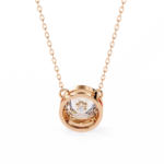 2.00 Carat Round Cut Bezel Set Diamond Solitaire Pendant Necklace – Fine Jewelry - Image 17