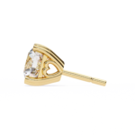 2.60 Carat Round Cut Diamond Solitaire Stud Earrings – Elegant Everyday Jewelry - Image 9