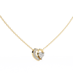 Heart Shape Diamond Pendant Necklace – Romantic Fine Jewelry - Image 8