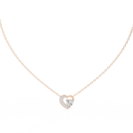 Heart Shape Diamond Pendant Necklace – Romantic Fine Jewelry - Image 12