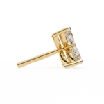 0.80 Carat Marquise Cut Diamond Flower Studs Earrings – Elegant Fine Jewelry - Image 7