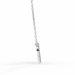 Heart Shaped Pavé Diamond Pendant Necklace – Romantic Luxury Jewelry - Image 3