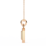 Round Cut Halo Octagon Pave Diamond Pendant Necklace – Elegant Fine Jewelry - Image 18