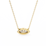 2.00 Carat Marquise Cut Bezel Set Diamond Pendant Necklace – Elegant Jewelry for Women - Image 8