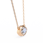 2.00 Carat Marquise Cut Bezel Set Diamond Pendant Necklace – Elegant Jewelry for Women - Image 13