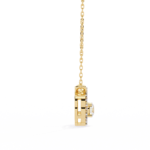 Round Brilliant Cut Halo Diamond Pendant Necklace – Luxury Fine Jewelry - Image 9