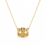 Round Brilliant Cut Halo Diamond Pendant Necklace – Luxury Fine Jewelry - Image 11