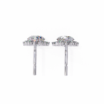 1.50 Carat Round Cut Diamond Drop & Dangle Earring - Fine Jewelry - Image 3