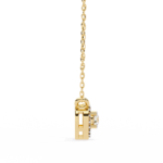 Round Brilliant Cut Diamond Halo Pendant with Heart Frame - Modern Fine Jewelry - Image 9