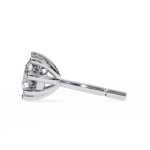 2.60 Carat Round Cut Diamond Solitaire Stud Earrings – Luxury Fine Jewelry - Image 4