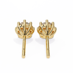 2.60 Carat Round Cut Diamond Solitaire Stud Earrings – Luxury Fine Jewelry - Image 11