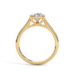 2.00 Carat Pear Cut Solitaire Diamond Engagement Ring – Elegant Bridal Jewelry - Image 5