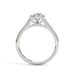 2.00 Carat Pear Cut Solitaire Diamond Engagement Ring – Elegant Bridal Jewelry - Image 2