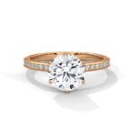 Elegant 2.24 CT Round Cut Diamond Solitaire Ring – Perfect for Engagements - Image 7