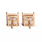 3.00 Carat Princess Cut Diamond Stud Earrings - Luxury Classic Jewelry - Image 19