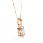 1.00 Carat Marquise Brilliant Cut Diamond Solitaire Pendant Necklace – Premium Fine Jewelry - Image 13