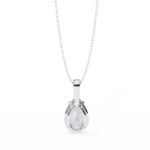 2.00 Carat Pear Cut Solitaire Diamond Pendant Necklace – Elegant Jewelry for Women - Image 5
