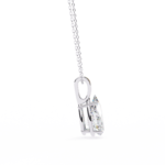 2.00 Carat Pear Cut Solitaire Diamond Pendant Necklace – Elegant Jewelry for Women - Image 3