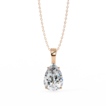 2.00 Carat Pear Cut Solitaire Diamond Pendant Necklace – Elegant Jewelry for Women - Image 20