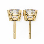 2.30 Carat Cushion Cut Diamond Stud Earrings - Modern Jewelry - Image 11