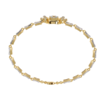 1.65 Carat Princess Cut Diamond Bracelet – Luxury Tennis Jewelry - Image 9