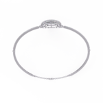 Round Cut Bangle Bracelet with Diamond Embellishments – Luxury Fine Jewelry for Women - Image 3