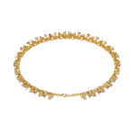 1.60 Carat Round Cut Diamond Cluster Floral Bracelet – Fine Jewelry for Special Occasions - Image 6