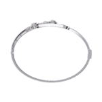 0.75 Carat Pear Cut Diamond Bracelet with Halo Accents – Elegant Fine Jewelry - Image 3