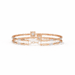 2.25 Carat Round Cut Double-Strand Diamond Bracelet – Modern Design & Elegant Jewelry for Women - Image 16