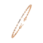 1.00 Carat Round Cut Diamond Line Bracelet – Sleek & Timeless Fine Jewelry - Image 11