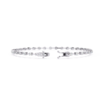 1.00 Carat Round Cut Diamond Line Bracelet – Sleek & Timeless Fine Jewelry - Image 3