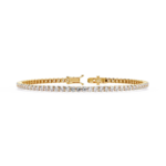 3.90 Carat Round Cut Diamond Tennis Bracelet – Classic Luxury Jewelry - Image 5