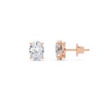 2.00 Carat Oval Cut Diamond Stud Earrings - Fine Jewelry - Image 7