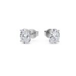 2.00 Carat Oval Cut Diamond Stud Earrings - Fine Jewelry