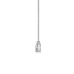 1.00 Carat Pear Cut Diamond Solitaire Pendant Necklace – Elegant Fine Jewelry - Image 3
