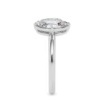 Toi et Moi 2 Carat Marquise & Pear Cut Diamond Engagement Ring for Women – Two Stone Bridal Jewelry - Image 3