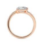 Toi et Moi 2 Carat Pear & Emerald Cut Diamond Engagement Ring for Women – Two Stone Bridal Jewelry - Image 12