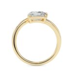 Toi et Moi 2 Carat Pear & Emerald Cut Diamond Engagement Ring for Women – Two Stone Bridal Jewelry - Image 8