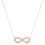Infinity Diamond Pendant Necklace- Eternal Love Jewelry - Image 10