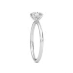 2.00 Carat Cushion Cut Solitaire Diamond Engagement Ring – Elegant Bridal Jewelry - Image 2