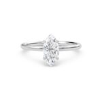 2.00 Carat Marquise Cut Solitaire Diamond Engagement Ring – Elegant Bridal Jewelry