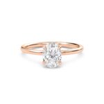 2.00 Carat Liberty Oval Cut Solitaire Diamond Engagement Ring for Women – Elegant Bridal Jewelry - Image 7