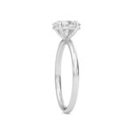 2.00 Carat Liberty Oval Cut Solitaire Diamond Engagement Ring for Women – Elegant Bridal Jewelry - Image 2