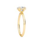 2.00 Carat Liberty Oval Cut Solitaire Diamond Engagement Ring for Women – Elegant Bridal Jewelry - Image 5