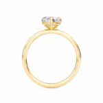 2.00 Carat Heart Cut Solitaire Diamond Engagement Ring – Elegant Bridal Jewelry - Image 6